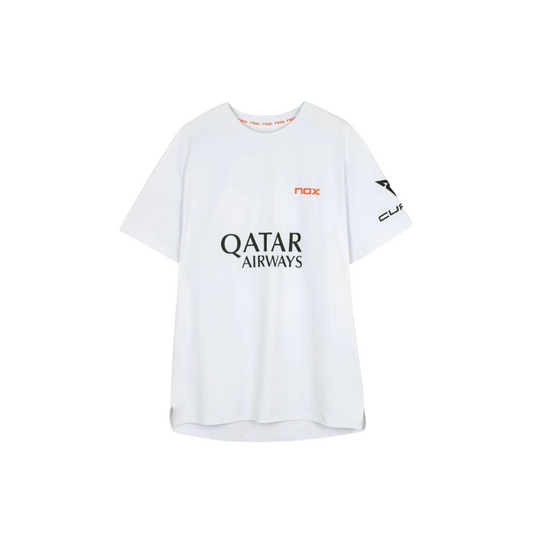 NOX T-shirt Agustin Tapia AT10 Blanc 2025