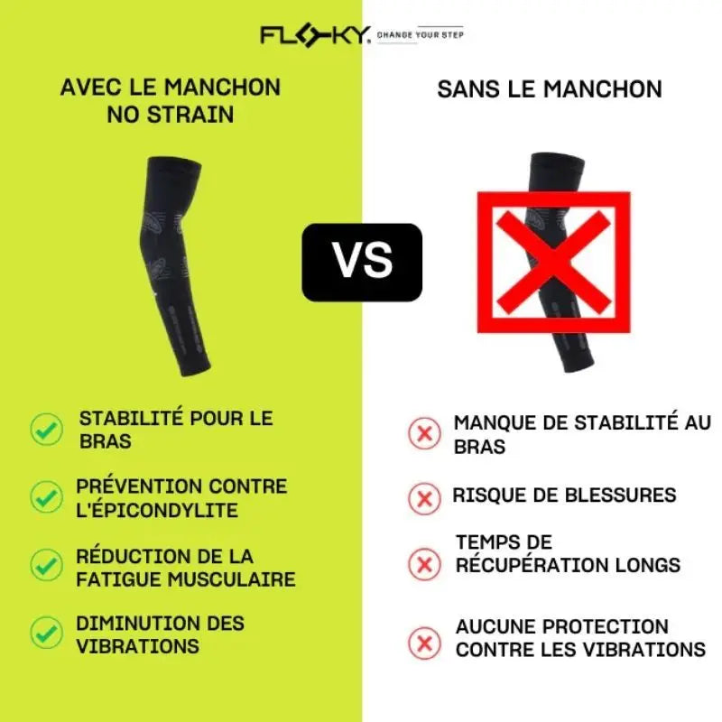 MANCHON DE COMPRESSION FLOKY NO-STRAIN RIO (1 pièce)