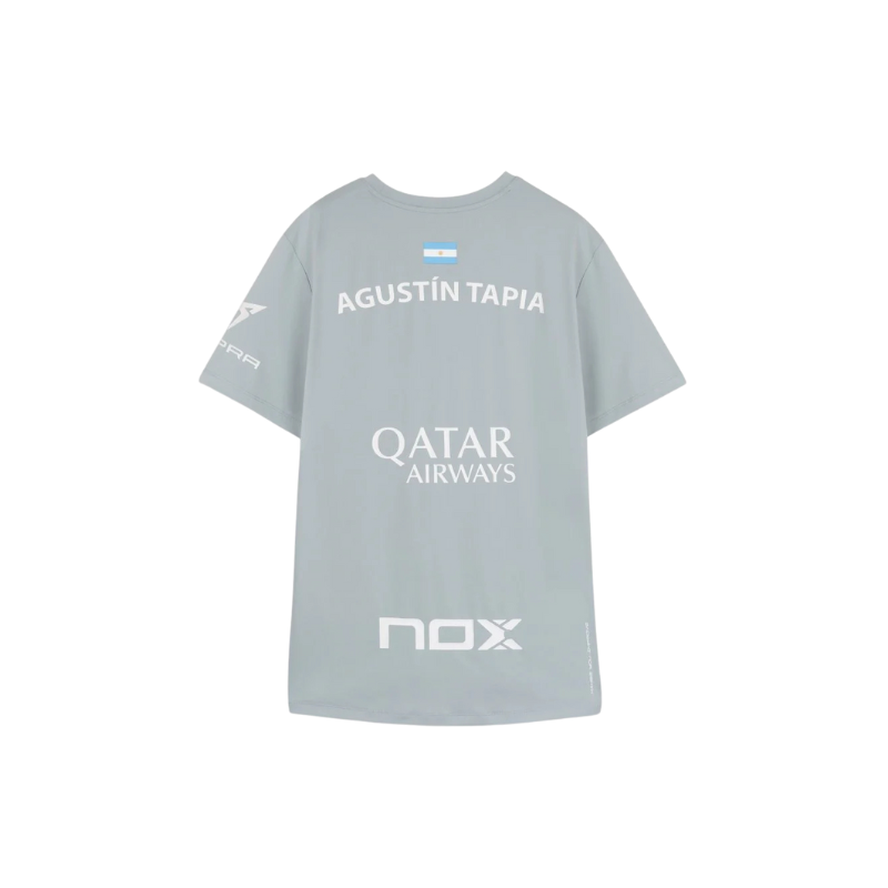 NOX T-shirt Agustin Tapia AT10 Gris 2025