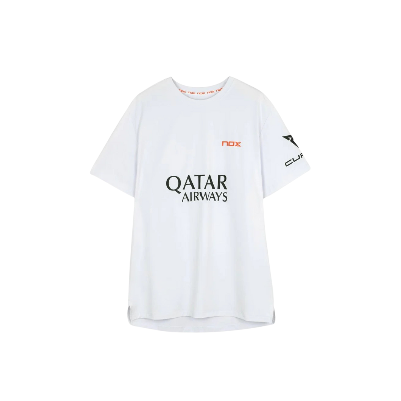 NOX T-shirt Agustin Tapia AT10 Blanc 2025