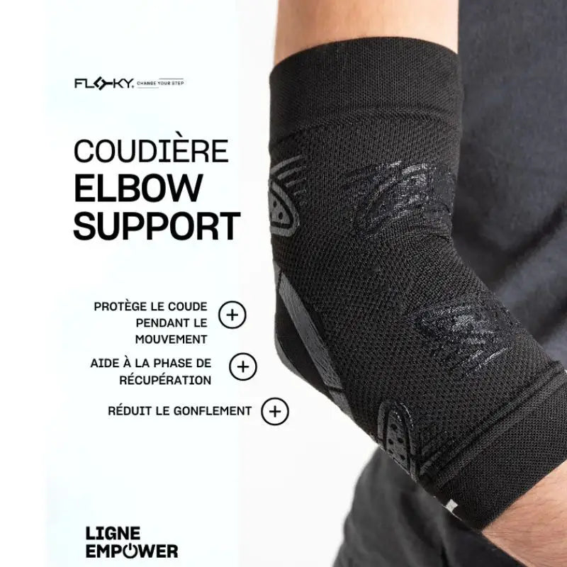 COUDIERE FLOKY ELBOW SUPPORT NOIRE