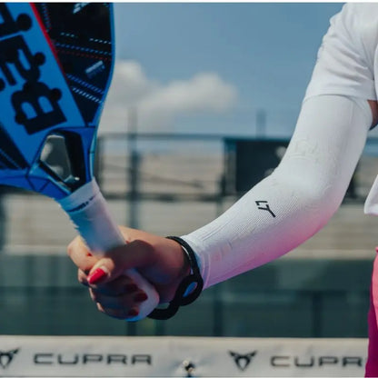 MANCHONS DE COMPRESSION FLOKY NO-STRAIN blanc (2 pièces)