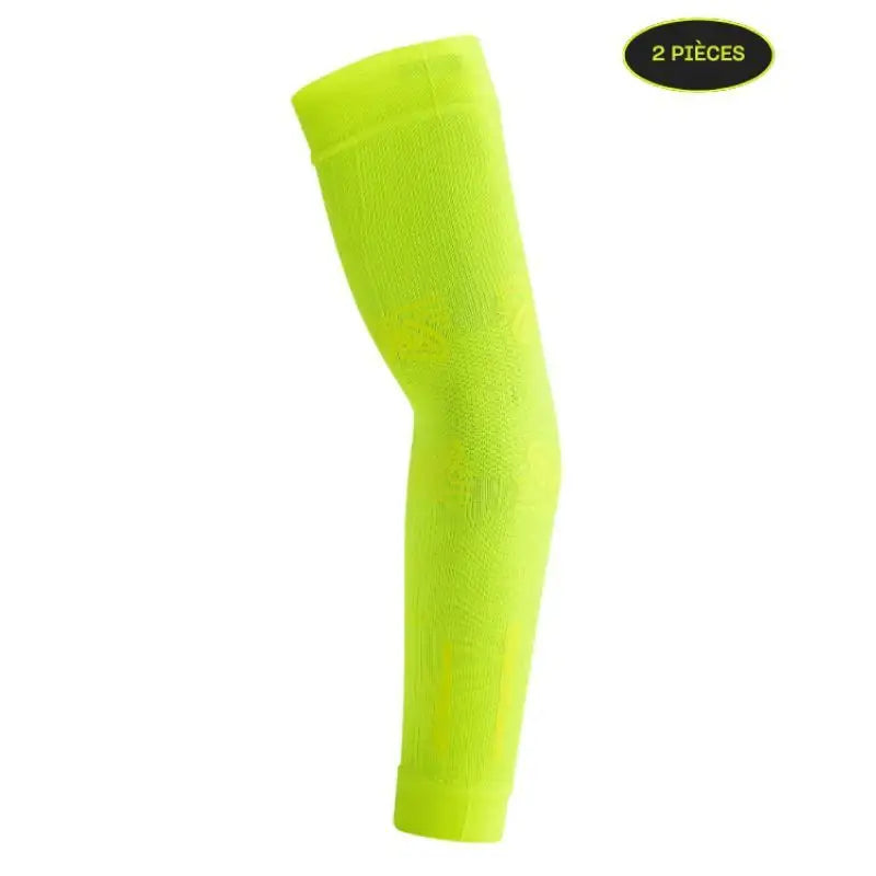 MANCHONS DE COMPRESSION FLOKY NO-STRAIN JAUNE (2 pièces)