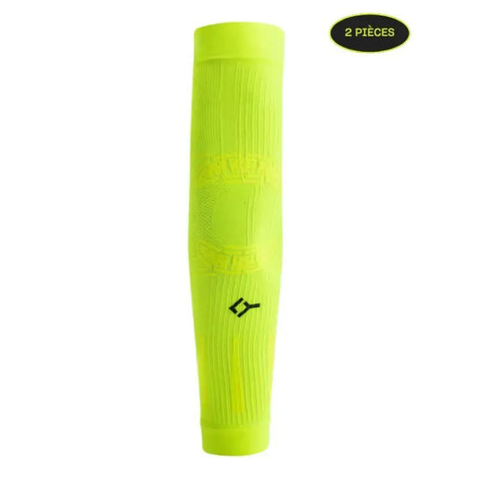 MANCHONS DE COMPRESSION FLOKY NO-STRAIN JAUNE (2 pièces)