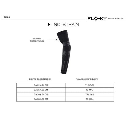 MANCHONS DE COMPRESSION FLOKY NO-STRAIN TAPIA (1 pièce)