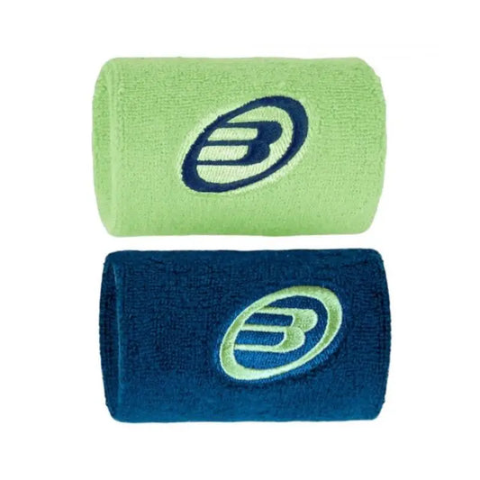 BULLPADEL POIGNET EPONGE VERTE BLEU *2